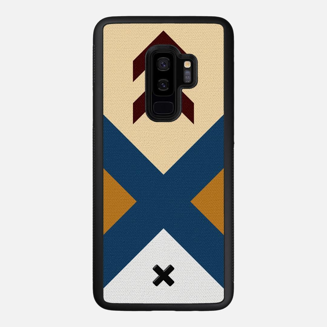 Camp Case for the Samsung Galaxy S9 Plus featuring a UV Printed Cotton Canvas backer with the Keyway X Mark#Phone Model_Galaxy S9 Plus