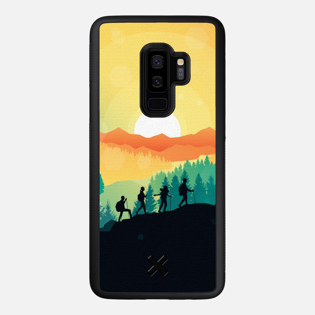 Expedition Case for the Samsung Galaxy S9 Plus featuring a UV Printed Cotton Canvas backer with the Keyway X Mark#Phone Model_Galaxy S9 Plus