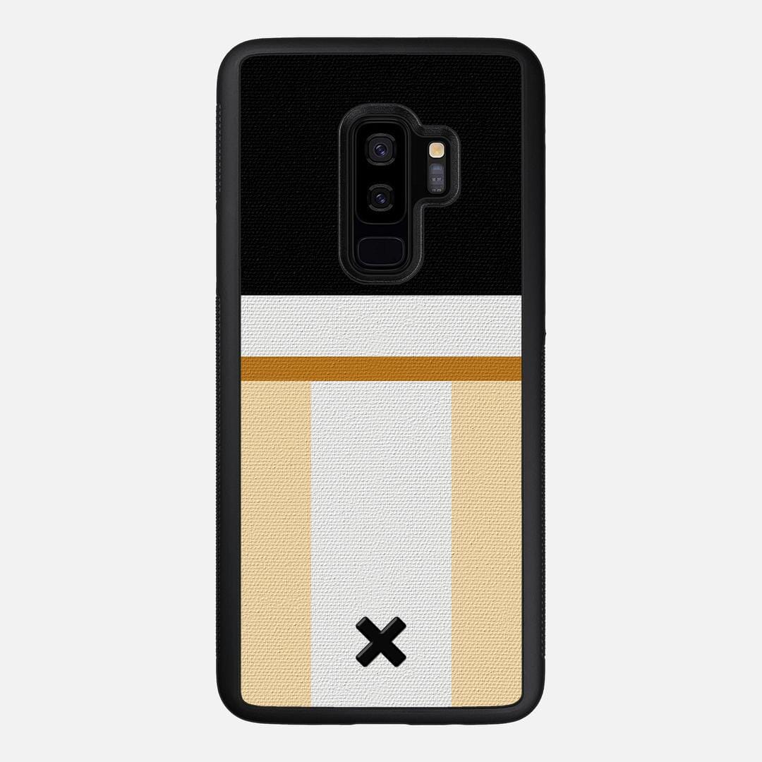 Isle Case for the Samsung Galaxy S9 Plus featuring a UV Printed Cotton Canvas backer with the Keyway X Mark#Phone Model_Galaxy S9 Plus