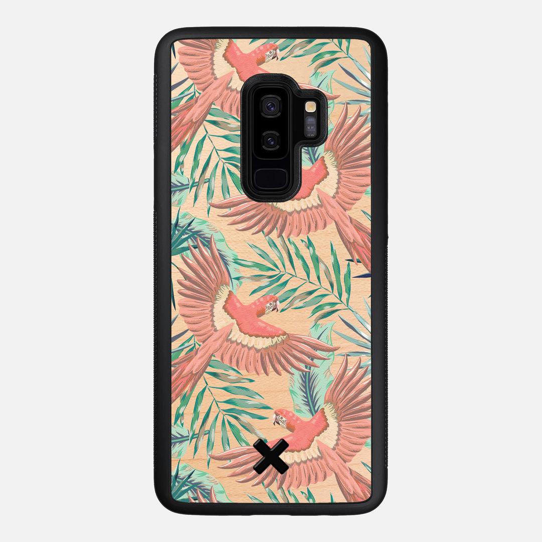 Paradise Case for the Samsung Galaxy S9 Plus featuring a UV Printed Maple Wood backer with the Keyway X Mark#Phone Model_Galaxy S9 Plus