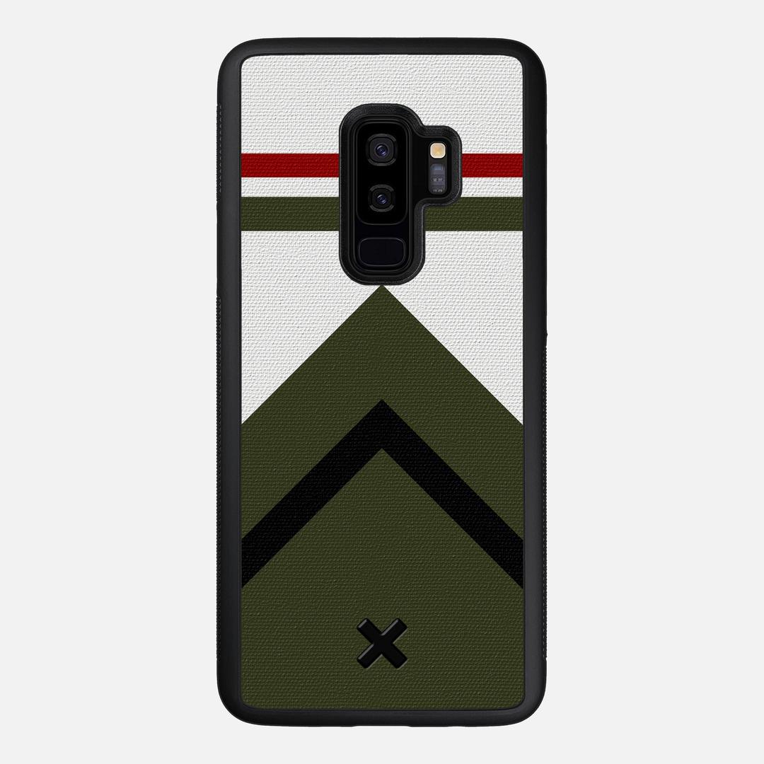 Peak Case for the Samsung Galaxy S9 Plus featuring a UV Printed Cotton Canvas backer with the Keyway X Mark#Phone Model_Galaxy S9 Plus