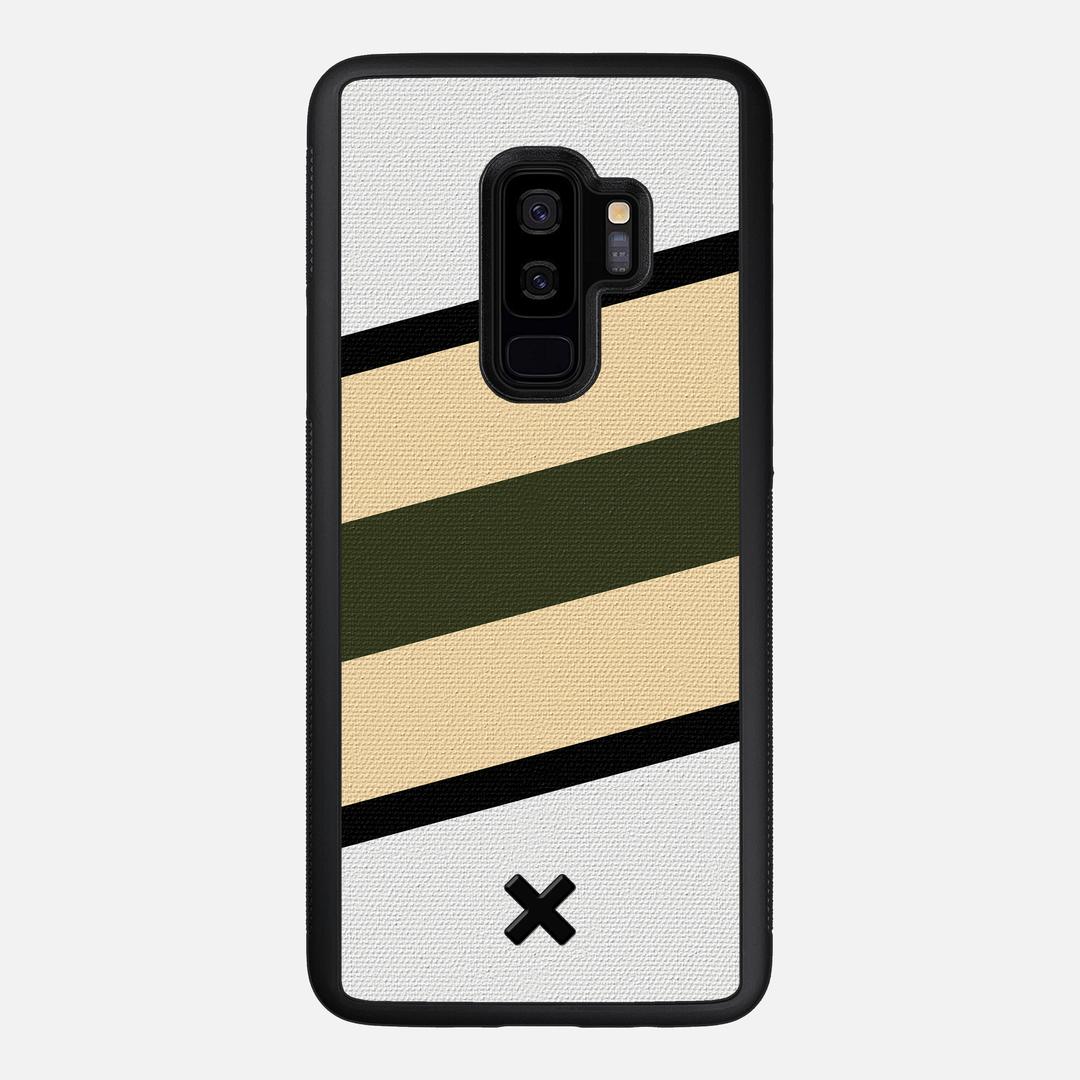 Ridge Case for the Samsung Galaxy S9 Plus featuring a UV Printed Cotton Canvas backer with the Keyway X Mark#Phone Model_Galaxy S9 Plus