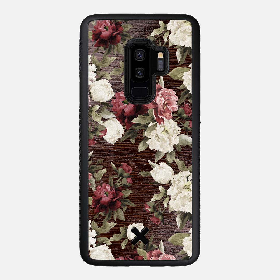Rose Case for the Samsung Galaxy S9 Plus featuring a UV Printed Wenge Wood backer with the Keyway X Mark#Phone Model_Galaxy S9 Plus