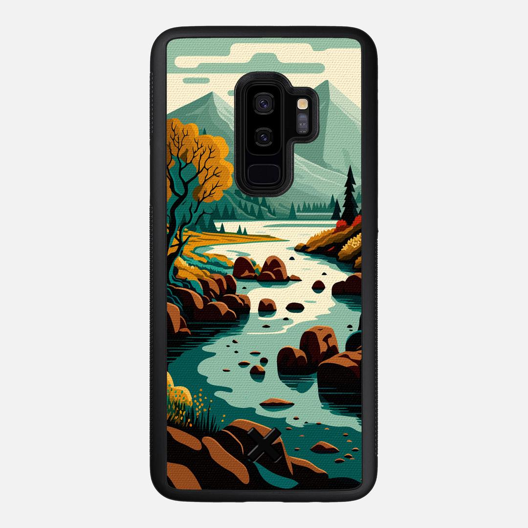 Sanctuary Case for the Samsung Galaxy S9 Plus featuring a UV Printed Cotton Canvas backer with the Keyway X Mark#Phone Model_Galaxy S9 Plus