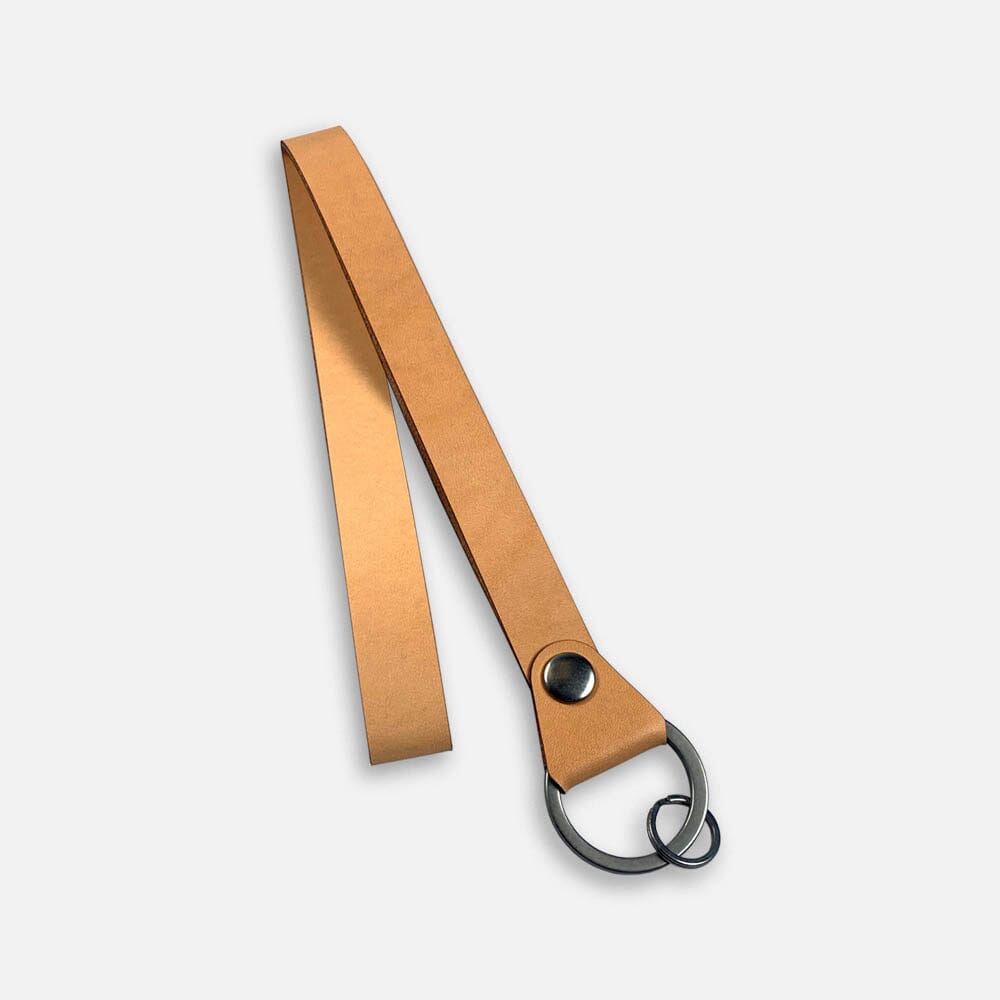 Lanyard Leather Key Chain by Keyway Designs - Natural