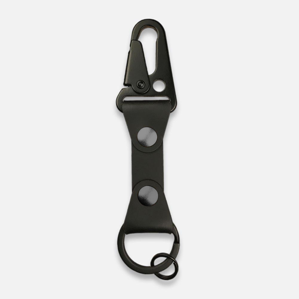 Sling Clip Leather Key Chain by Keyway Designs - Black