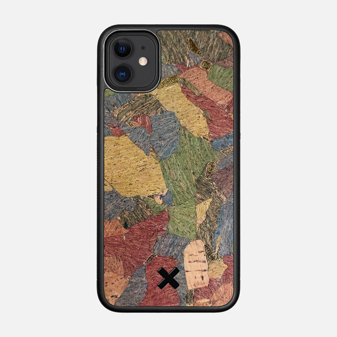 Terrazzo Cork Case for the Apple iPhone 11 featuring a Genuine Cork backer with the Keyway X Mark#Phone Model_iPhone 11