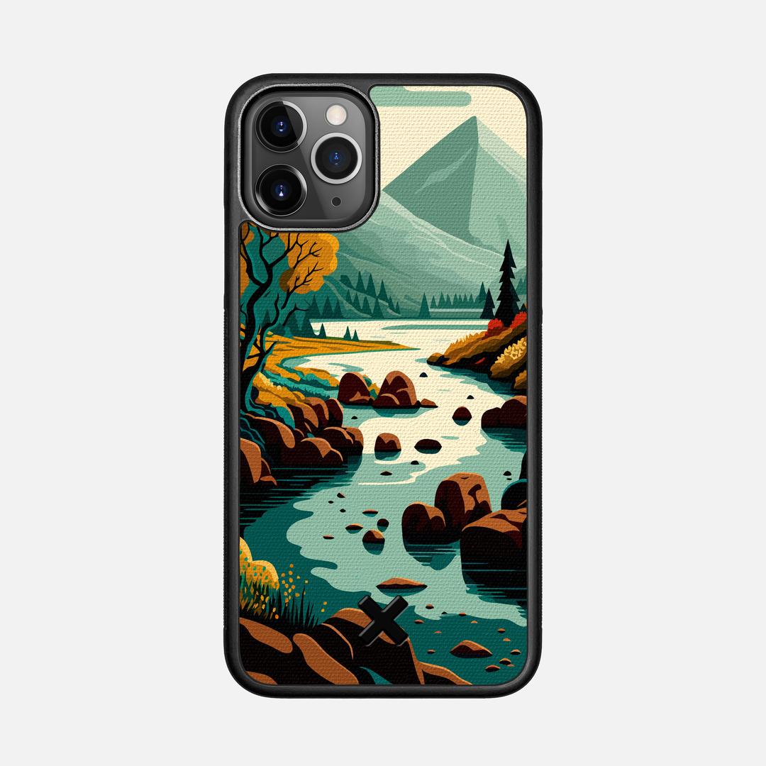Sanctuary Case for the Apple iPhone 11 Pro featuring a UV Printed Cotton Canvas backer with the Keyway X Mark#Phone Model_iPhone 11 Pro