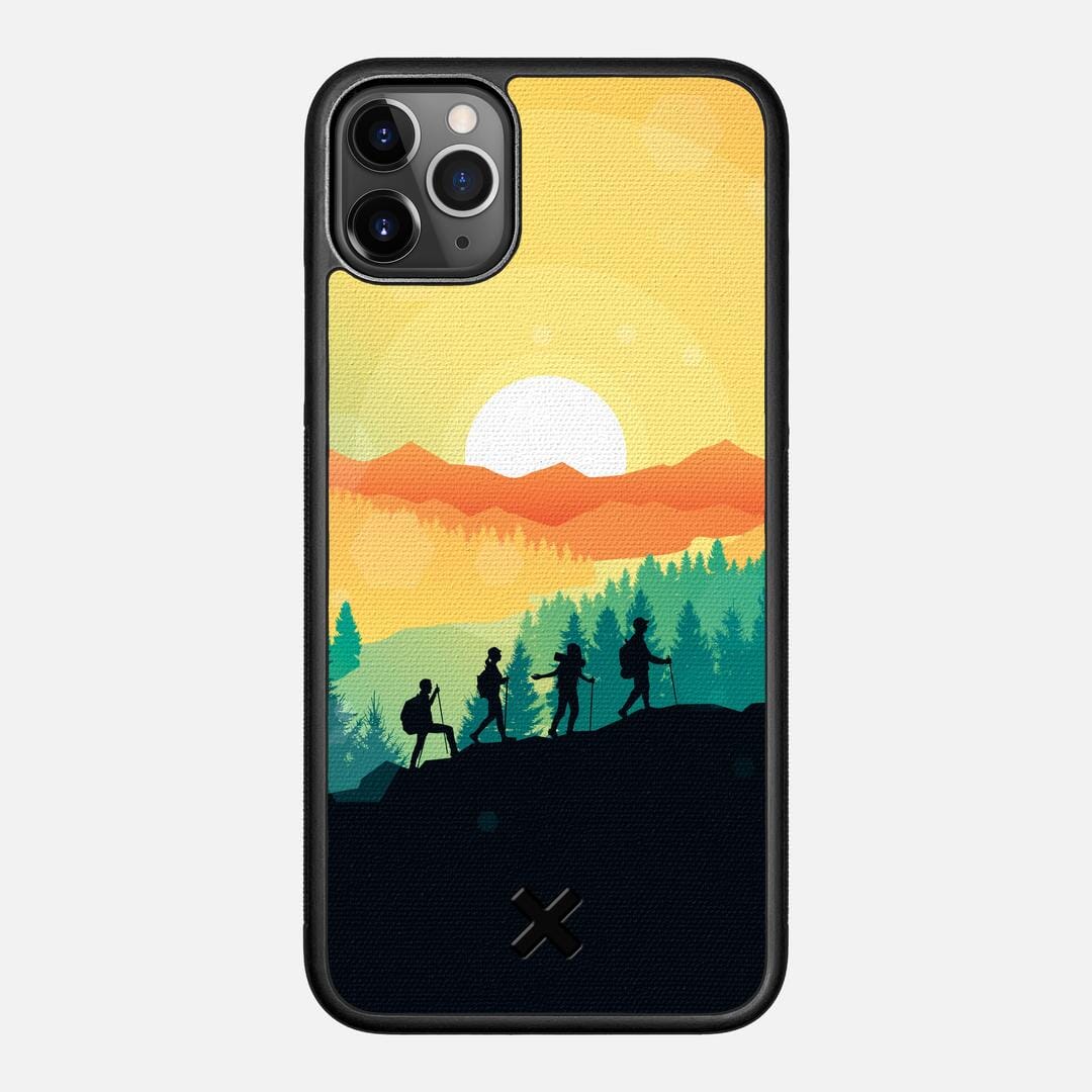 Expedition Case for the Apple iPhone 11 Pro Max featuring a UV Printed Cotton Canvas backer with the Keyway X Mark#Phone Model_iPhone 11 Pro Max