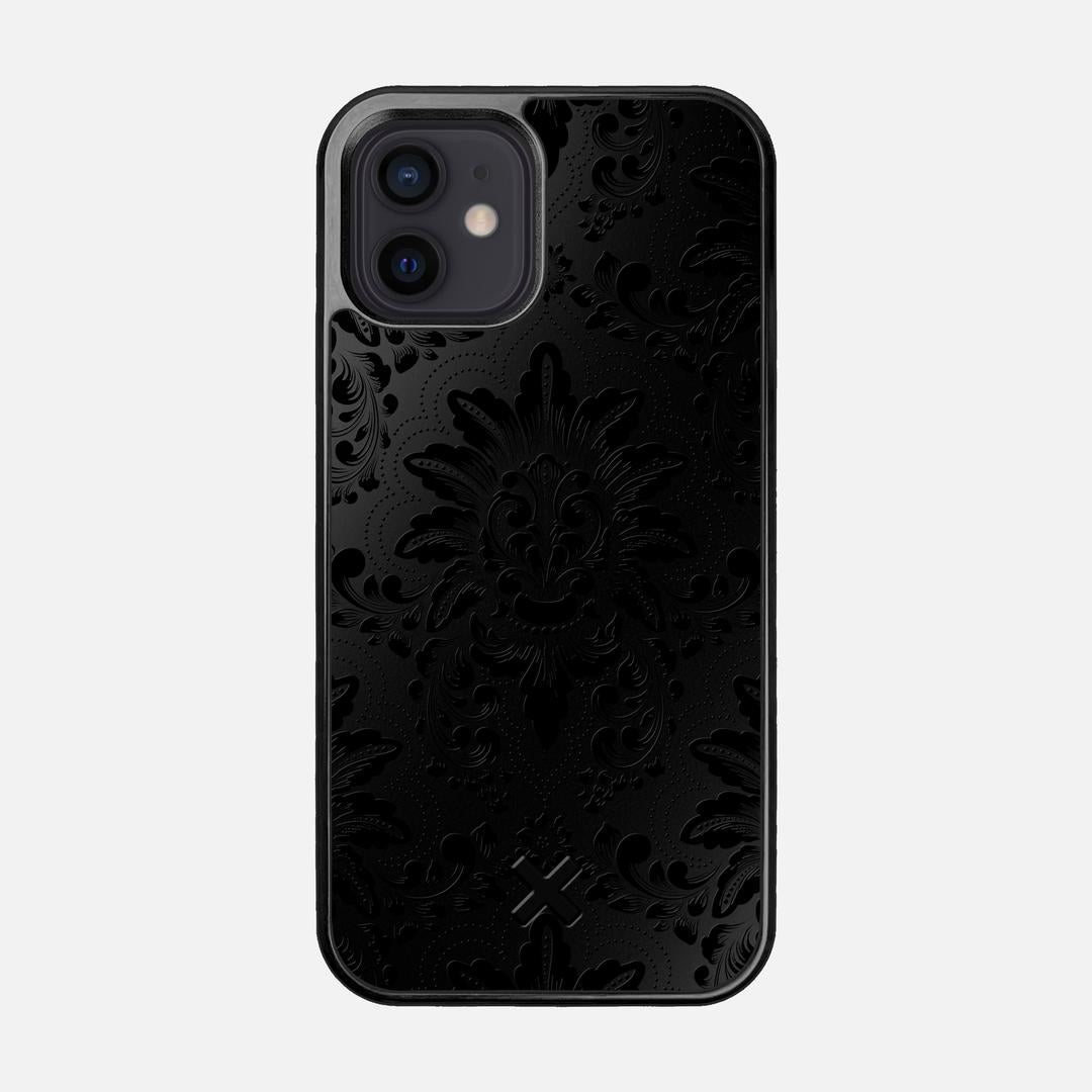 Damask 2 Case for the Apple iPhone 12 featuring a UV Printed Impact Acrylic backer with the Keyway X Mark#Phone Model_iPhone 12