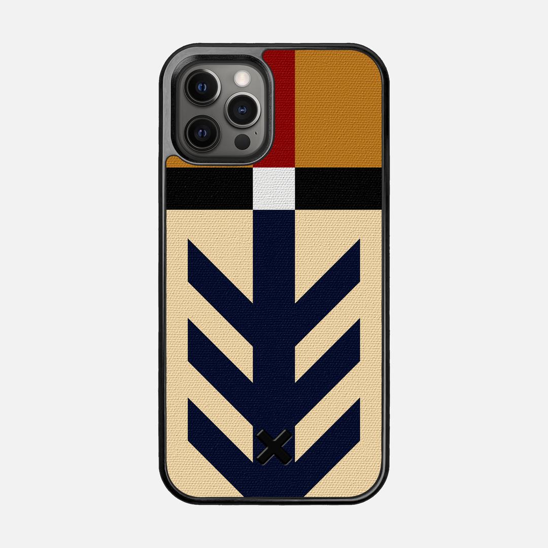 Trail Case for the Apple iPhone 12 Pro featuring a UV Printed Cotton Canvas backer with the Keyway X Mark#Phone Model_iPhone 12 Pro