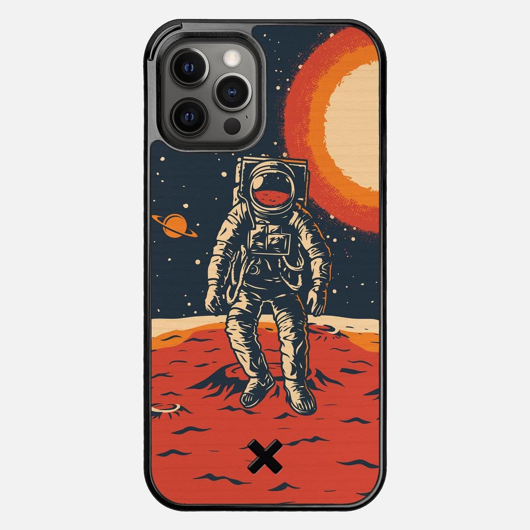 Cosmo Case for the Apple iPhone 12 Pro Max featuring a UV Printed Wenge Wood backer with the Keyway X Mark#Phone Model_iPhone 12 Pro Max