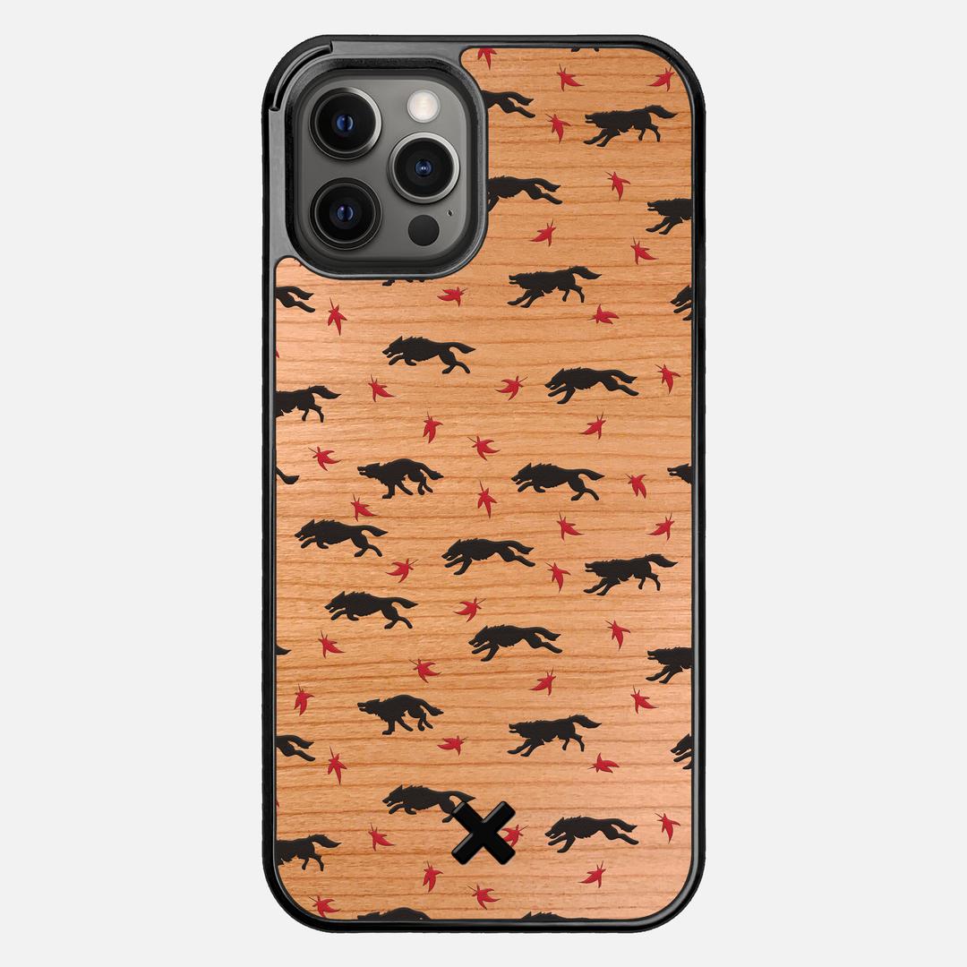 Lupine Case for the Apple iPhone 12 Pro Max featuring a UV Printed Cherry Wood backer with the Keyway X Mark#Phone Model_iPhone 12 Pro Max