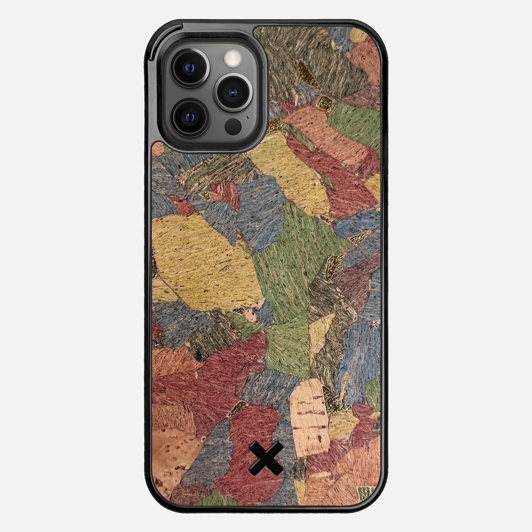 Terrazzo Cork Case for the Apple iPhone 12 Pro Max featuring a Genuine Cork backer with the Keyway X Mark#Phone Model_iPhone 12 Pro Max