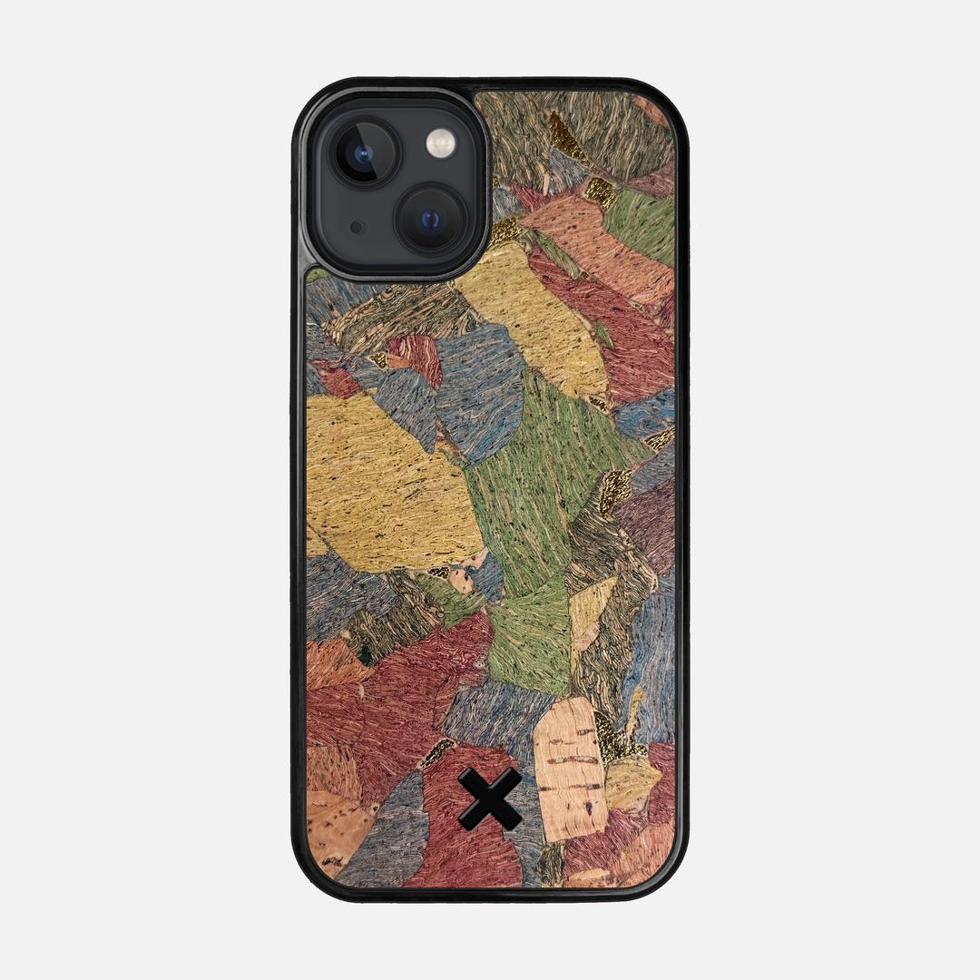 Terrazzo Cork Case for the Apple iPhone 13 featuring a Genuine Cork backer with the Keyway X Mark#Phone Model_iPhone 13