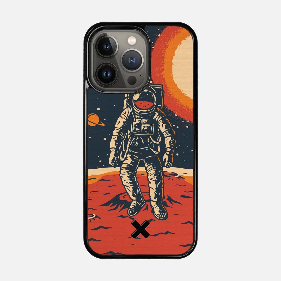 Cosmo Case for the Apple iPhone 13 Pro featuring a UV Printed Wenge Wood backer with the Keyway X Mark#Phone Model_iPhone 13 Pro