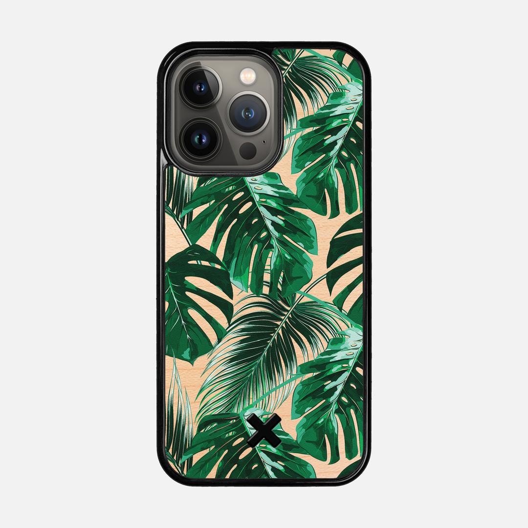 Palm Case for the Apple iPhone 13 Pro featuring a UV Printed Maple Wood backer with the Keyway X Mark#Phone Model_iPhone 13 Pro