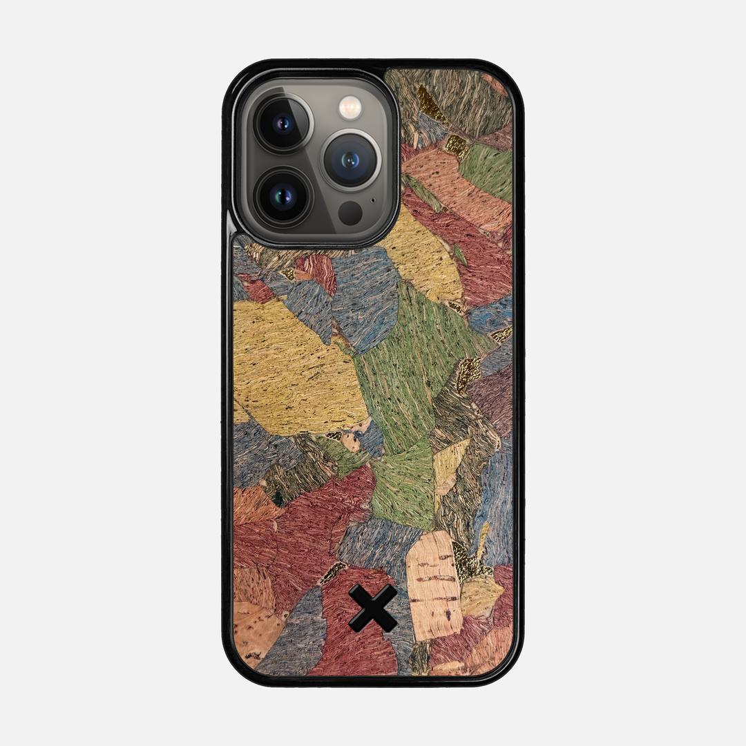 Terrazzo Cork Case for the Apple iPhone 13 Pro featuring a Genuine Cork backer with the Keyway X Mark#Phone Model_iPhone 13 Pro