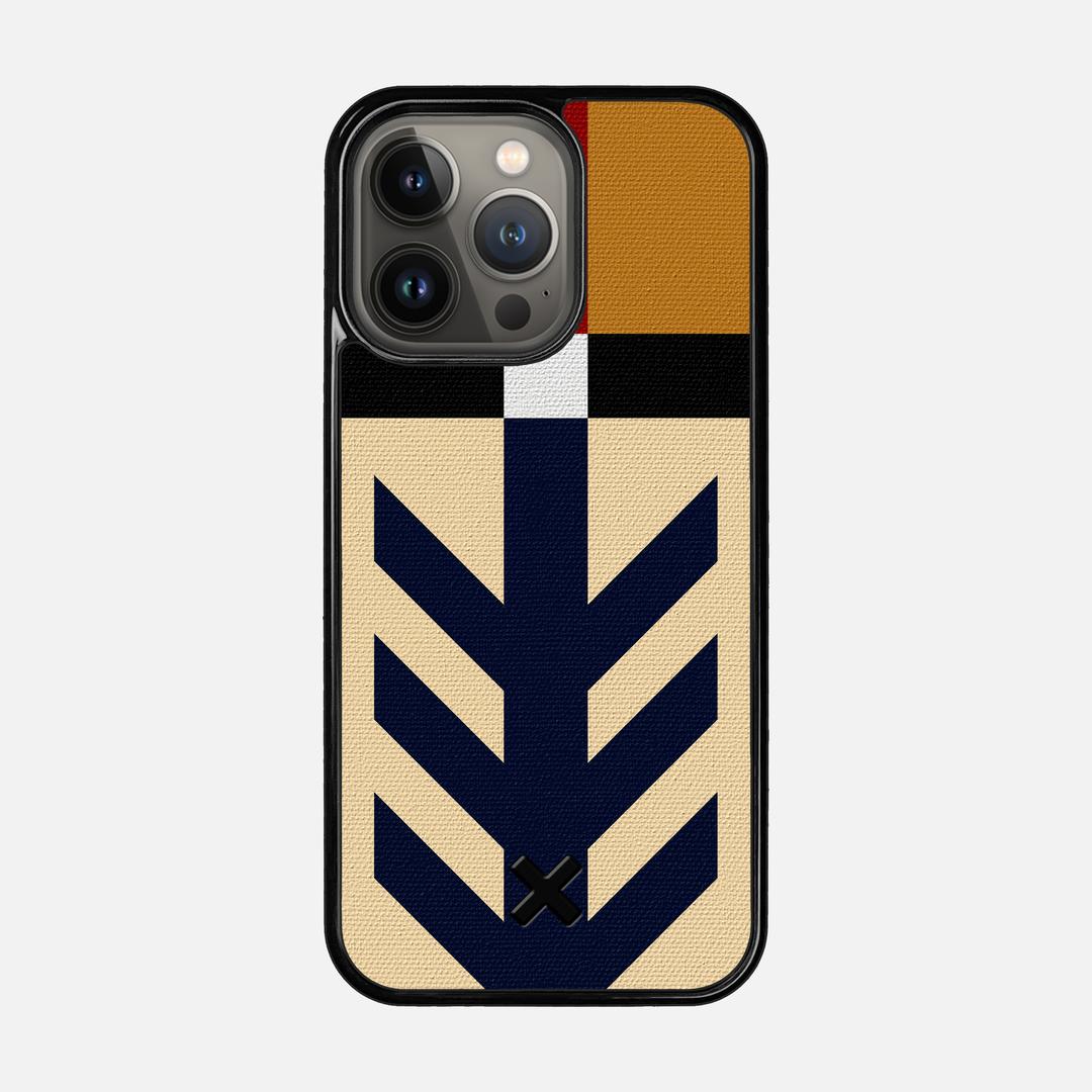 Trail Case for the Apple iPhone 13 Pro featuring a UV Printed Cotton Canvas backer with the Keyway X Mark#Phone Model_iPhone 13 Pro