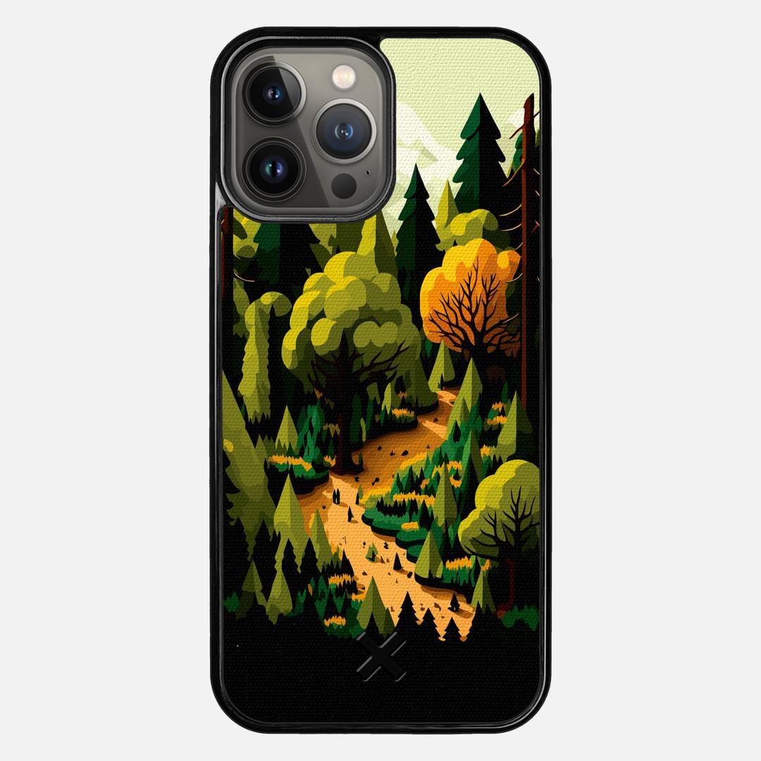 Evergreen Case for the Apple iPhone 13 Pro Max featuring a UV Printed Cotton Canvas backer with the Keyway X Mark#Phone Model_iPhone 13 Pro Max