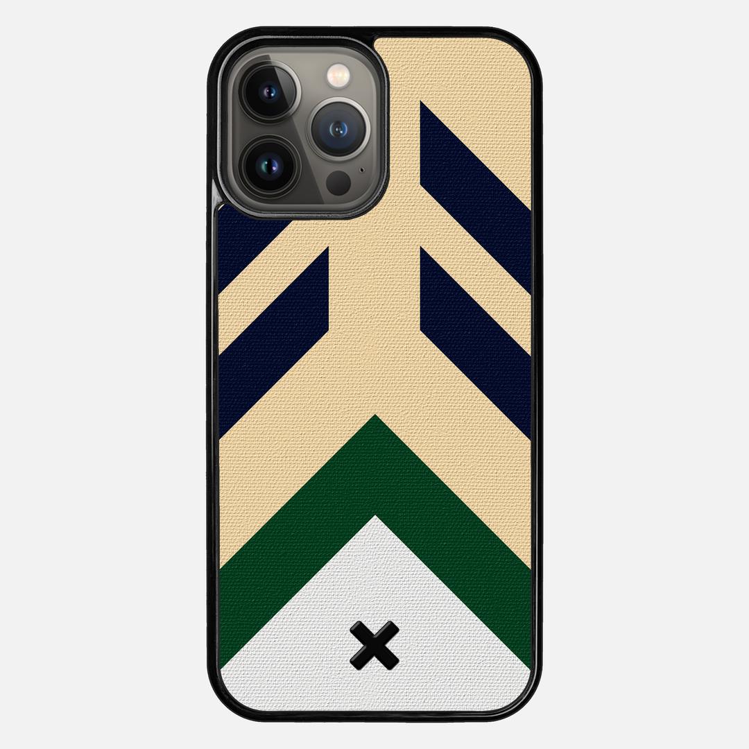 Passage Case for the Apple iPhone 13 Pro Max featuring a UV Printed Cotton Canvas backer with the Keyway X Mark#Phone Model_iPhone 13 Pro Max
