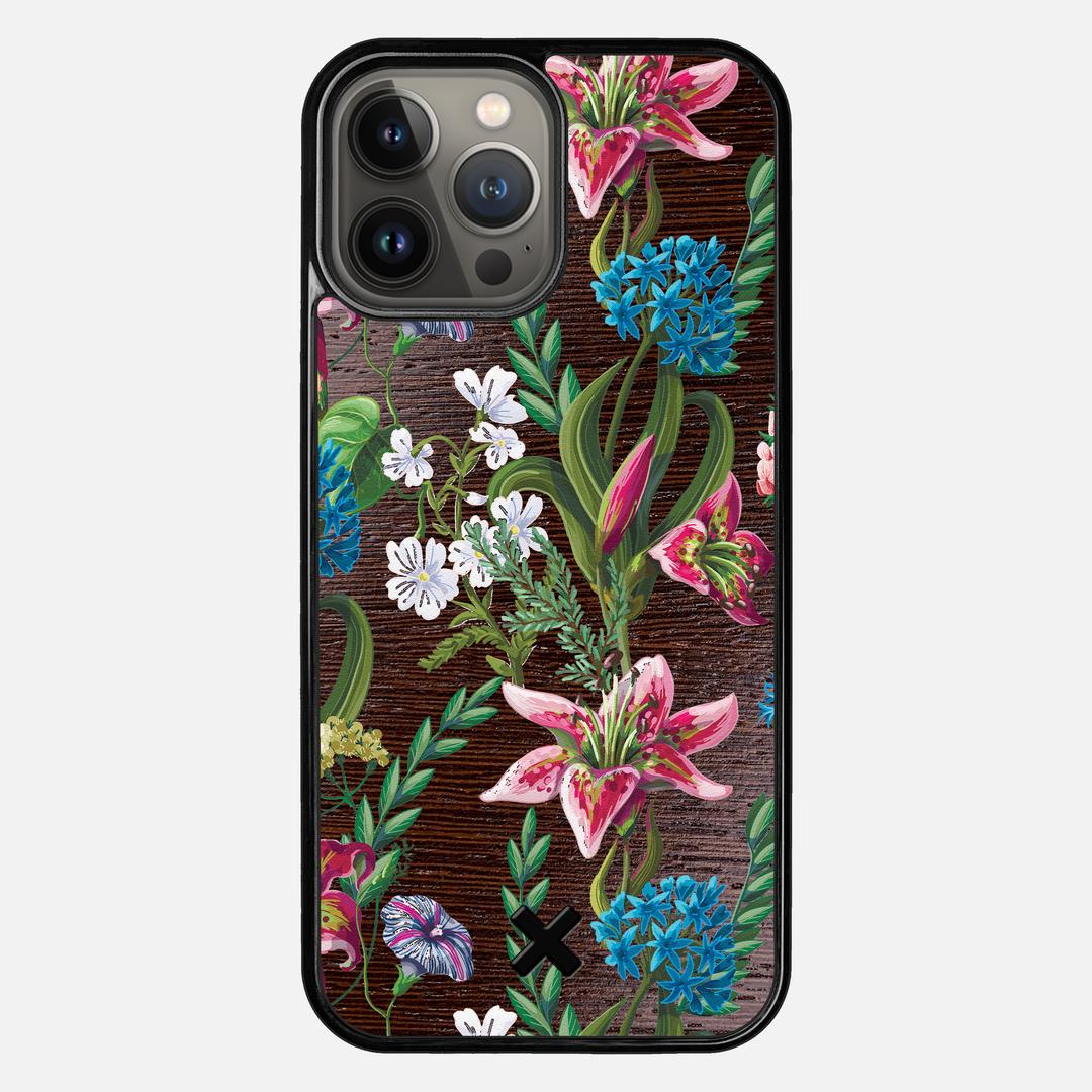 Stargazer Case for the Apple iPhone 13 Pro Max featuring a UV Printed Wenge Wood backer with the Keyway X Mark#Phone Model_iPhone 13 Pro Max