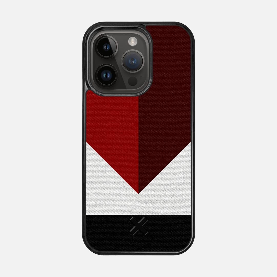 Valley Case for the Apple iPhone 14 Pro featuring a UV Printed Cotton Canvas backer with the Keyway X Mark#Phone Model_iPhone 14 Pro