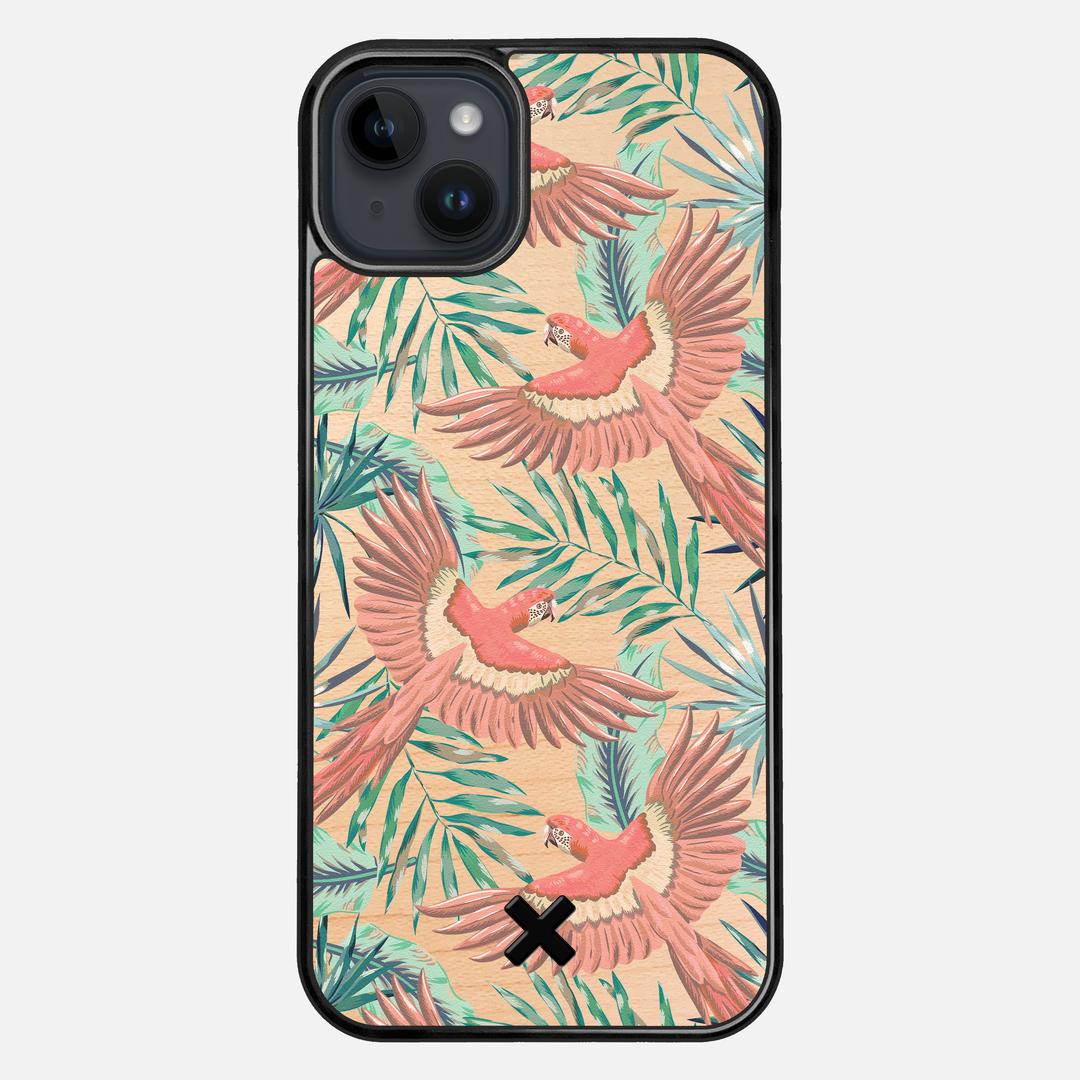 Paradise Case for the Apple iPhone 15 Plus featuring a UV Printed Maple Wood backer with the Keyway X Mark#Phone Model_iPhone 15 Plus