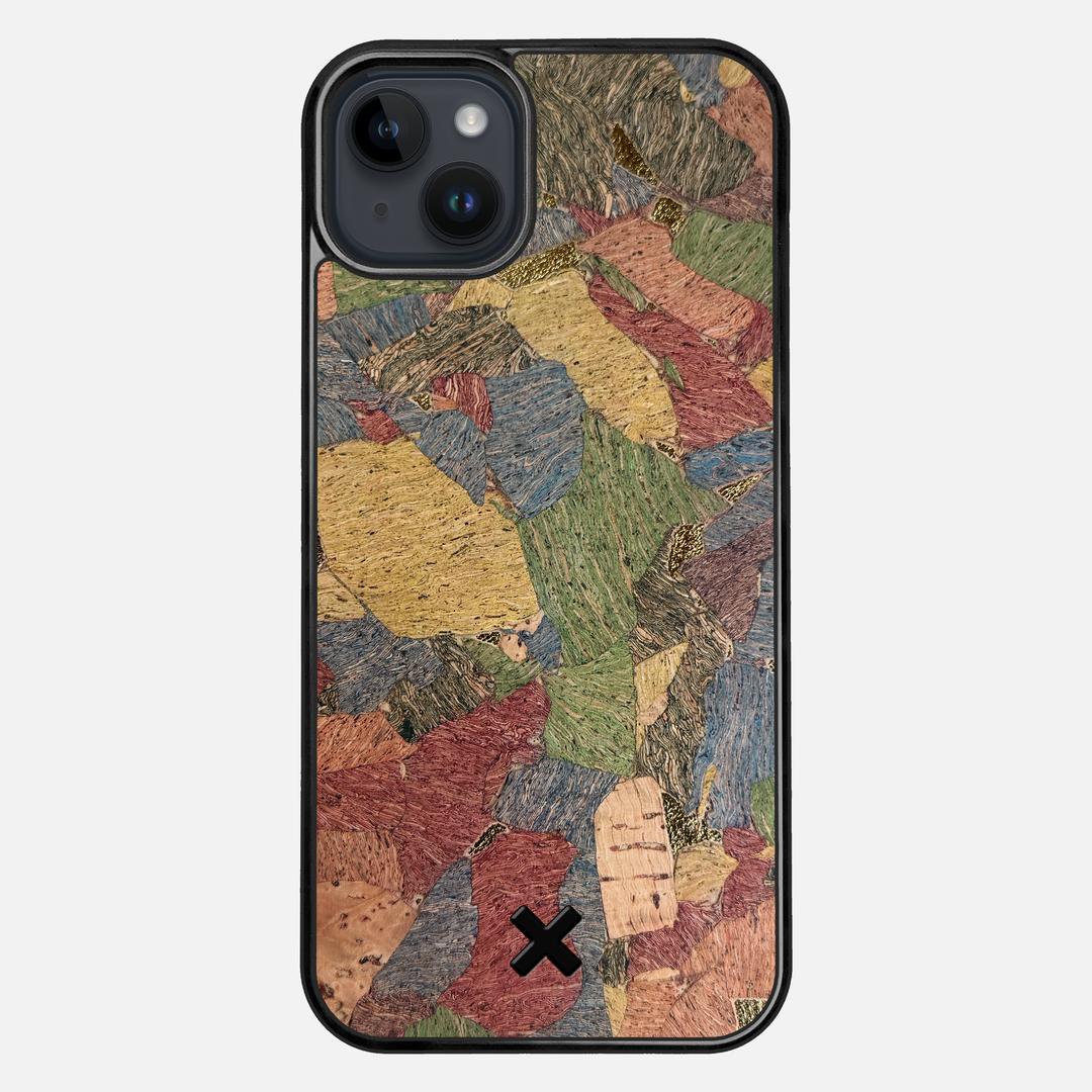Terrazzo Cork Case for the Apple iPhone 15 Plus featuring a Genuine Cork backer with the Keyway X Mark#Phone Model_iPhone 15 Plus