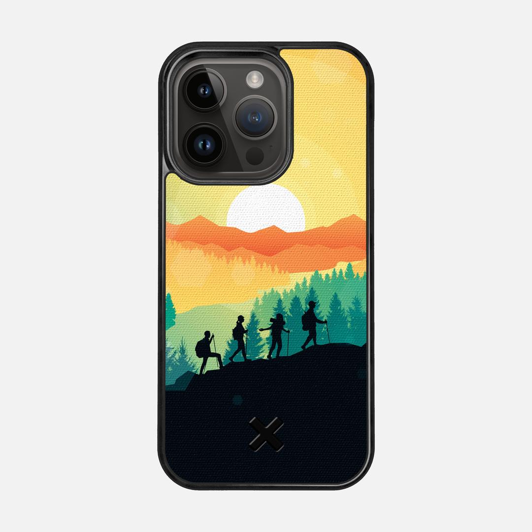 Expedition Case for the Apple iPhone 15 Pro featuring a UV Printed Cotton Canvas backer with the Keyway X Mark#Phone Model_iPhone 15 Pro