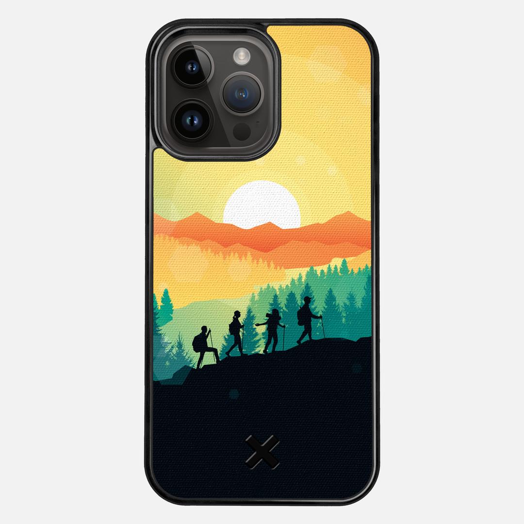 Expedition Case for the Apple iPhone 15 Pro Max featuring a UV Printed Cotton Canvas backer with the Keyway X Mark#Phone Model_iPhone 15 Pro Max