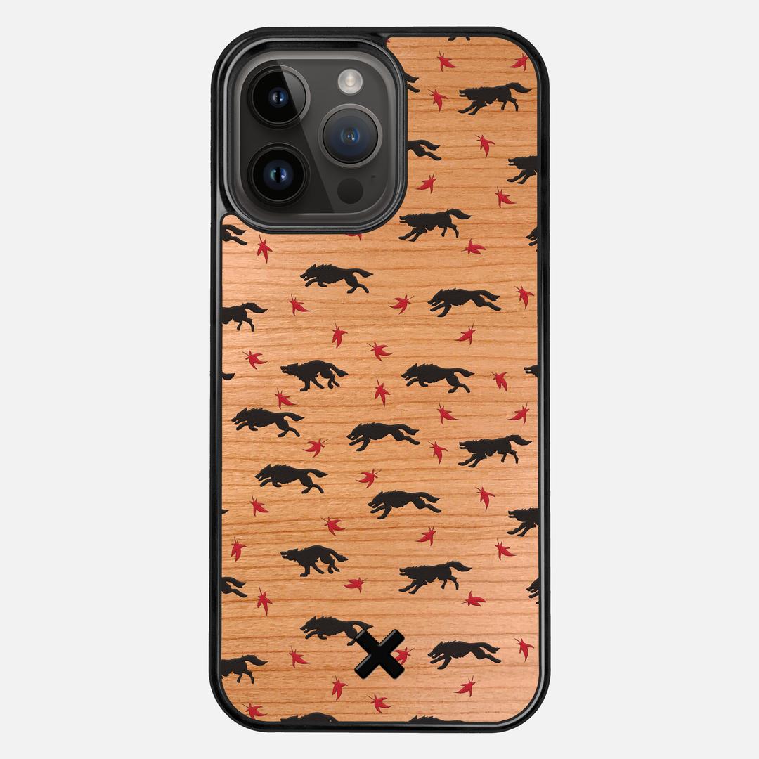 Lupine Case for the Apple iPhone 15 Pro Max featuring a UV Printed Cherry Wood backer with the Keyway X Mark#Phone Model_iPhone 15 Pro Max