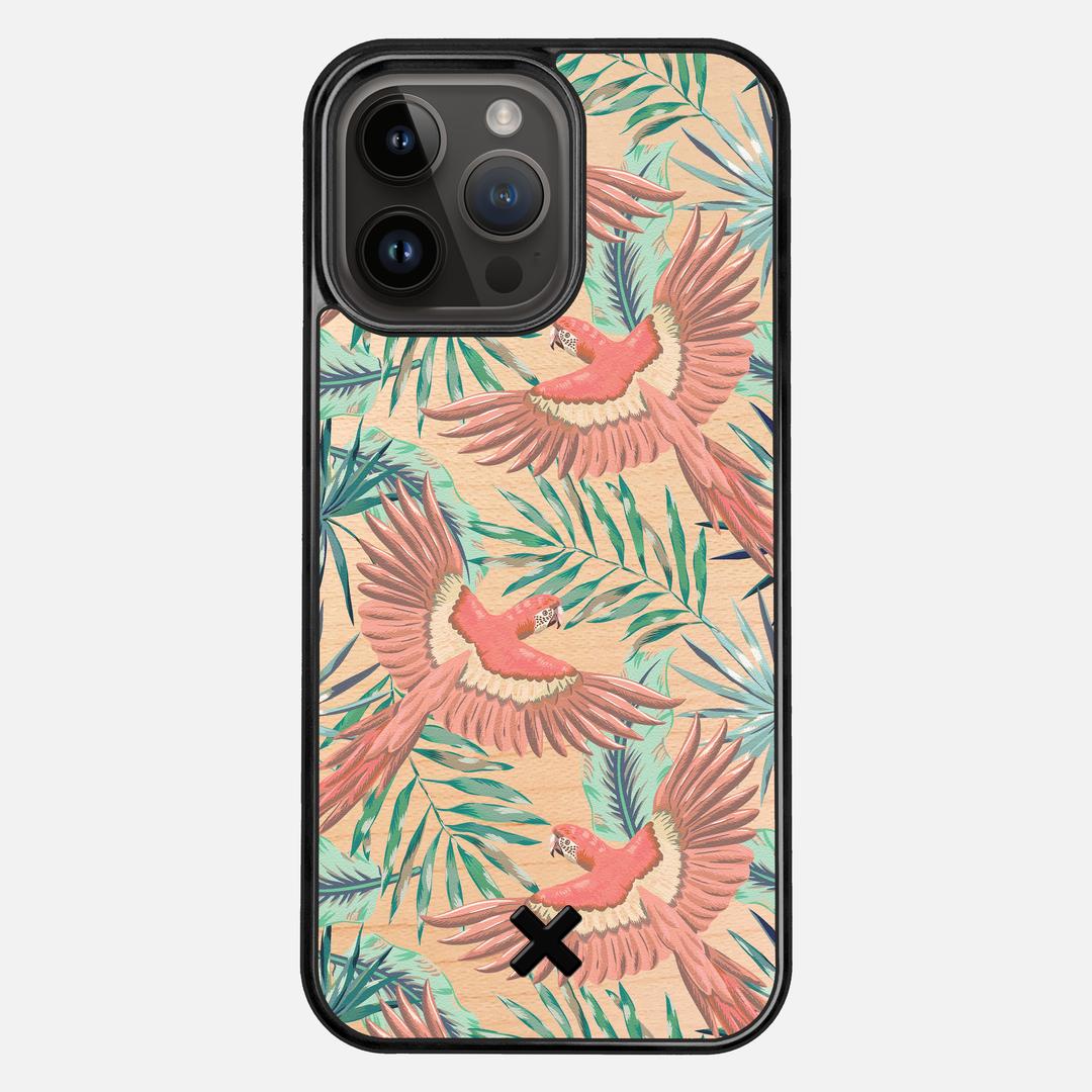 Paradise Case for the Apple iPhone 15 Pro Max featuring a UV Printed Maple Wood backer with the Keyway X Mark#Phone Model_iPhone 15 Pro Max