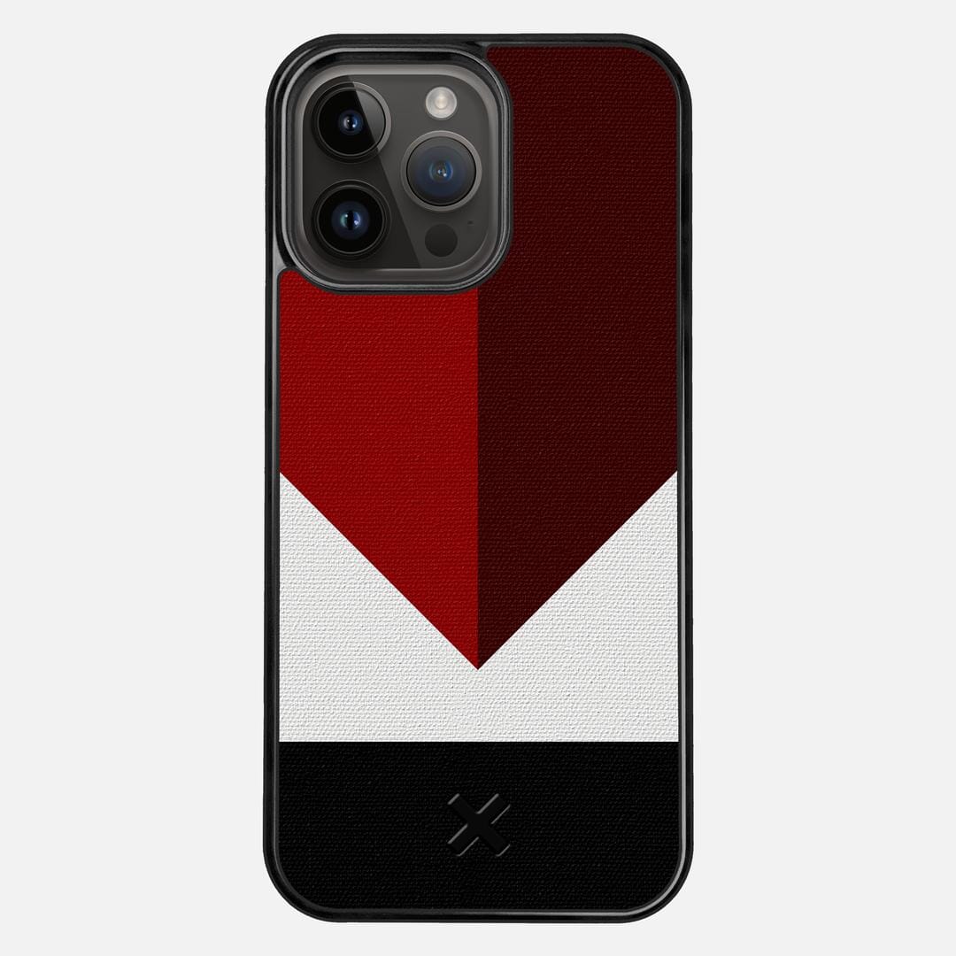 Valley Case for the Apple iPhone 15 Pro Max featuring a UV Printed Cotton Canvas backer with the Keyway X Mark#Phone Model_iPhone 15 Pro Max