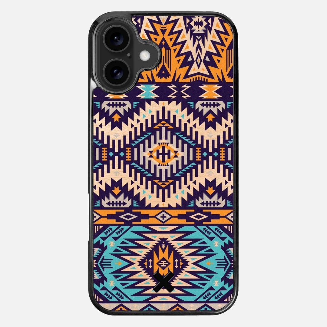 Aztec Case for the Apple iPhone 16 Plus featuring a UV Printed Maple Wood backer with the Keyway X Mark#Phone Model_iPhone 16 Plus
