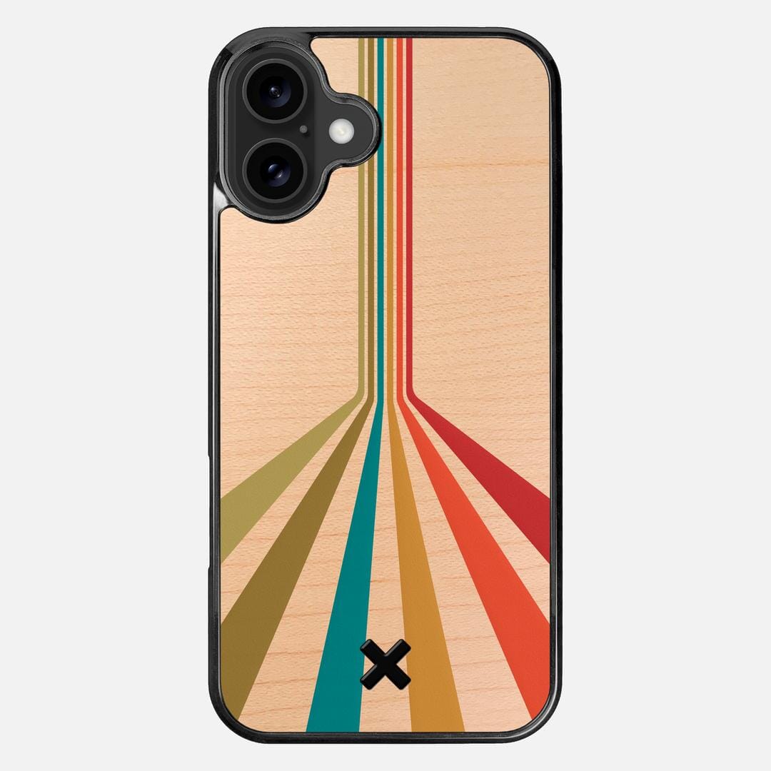 Beam Case for the Apple iPhone 16 Plus featuring a UV Printed Maple Wood backer with the Keyway X Mark#Phone Model_iPhone 16 Plus