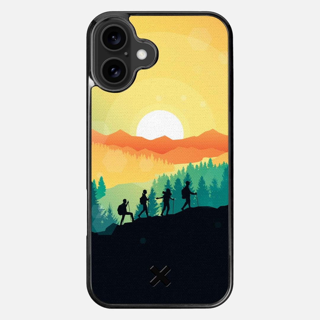 Expedition Case for the Apple iPhone 16 Plus featuring a UV Printed Cotton Canvas backer with the Keyway X Mark#Phone Model_iPhone 16 Plus