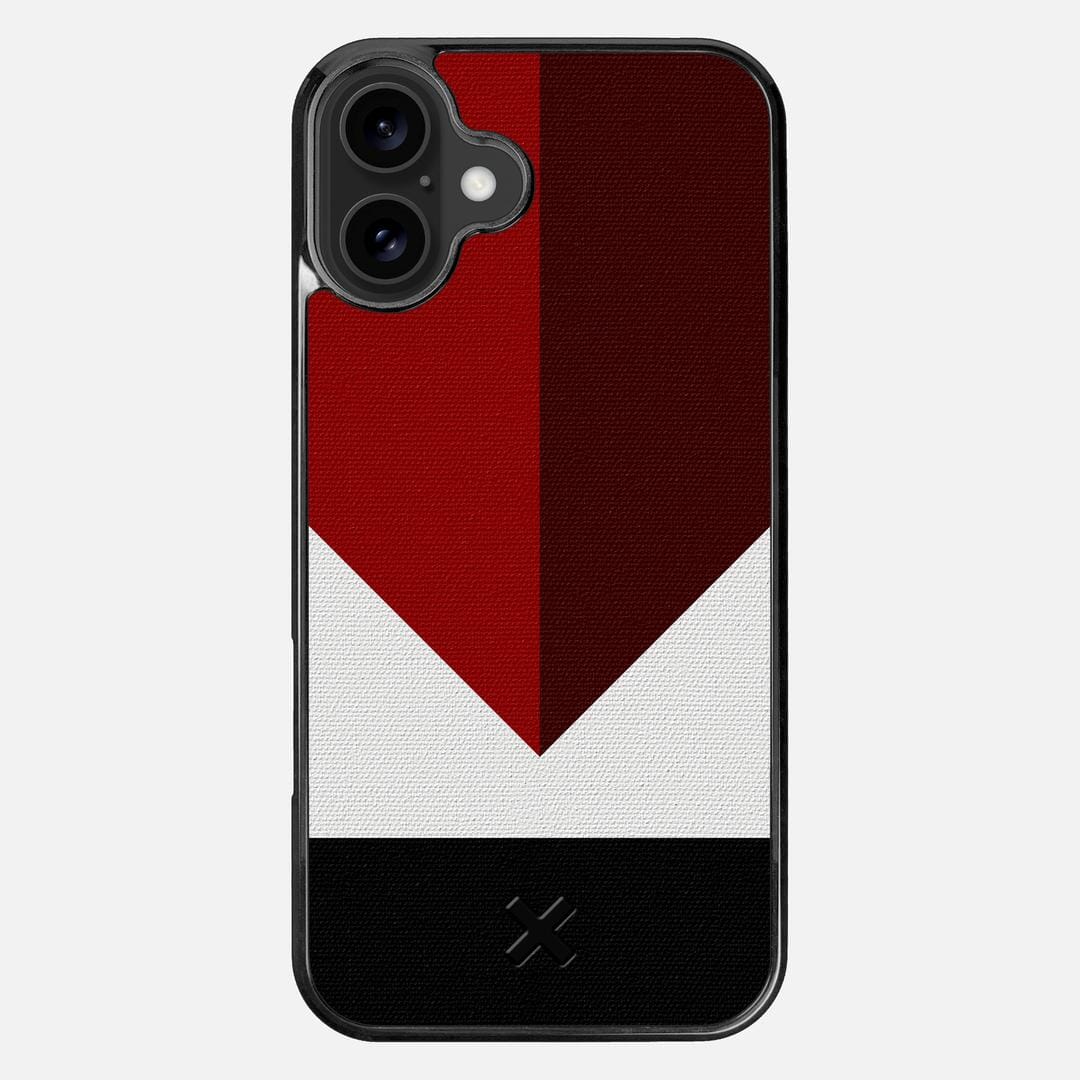 Valley Case for the Apple iPhone 16 Plus featuring a UV Printed Cotton Canvas backer with the Keyway X Mark#Phone Model_iPhone 16 Plus