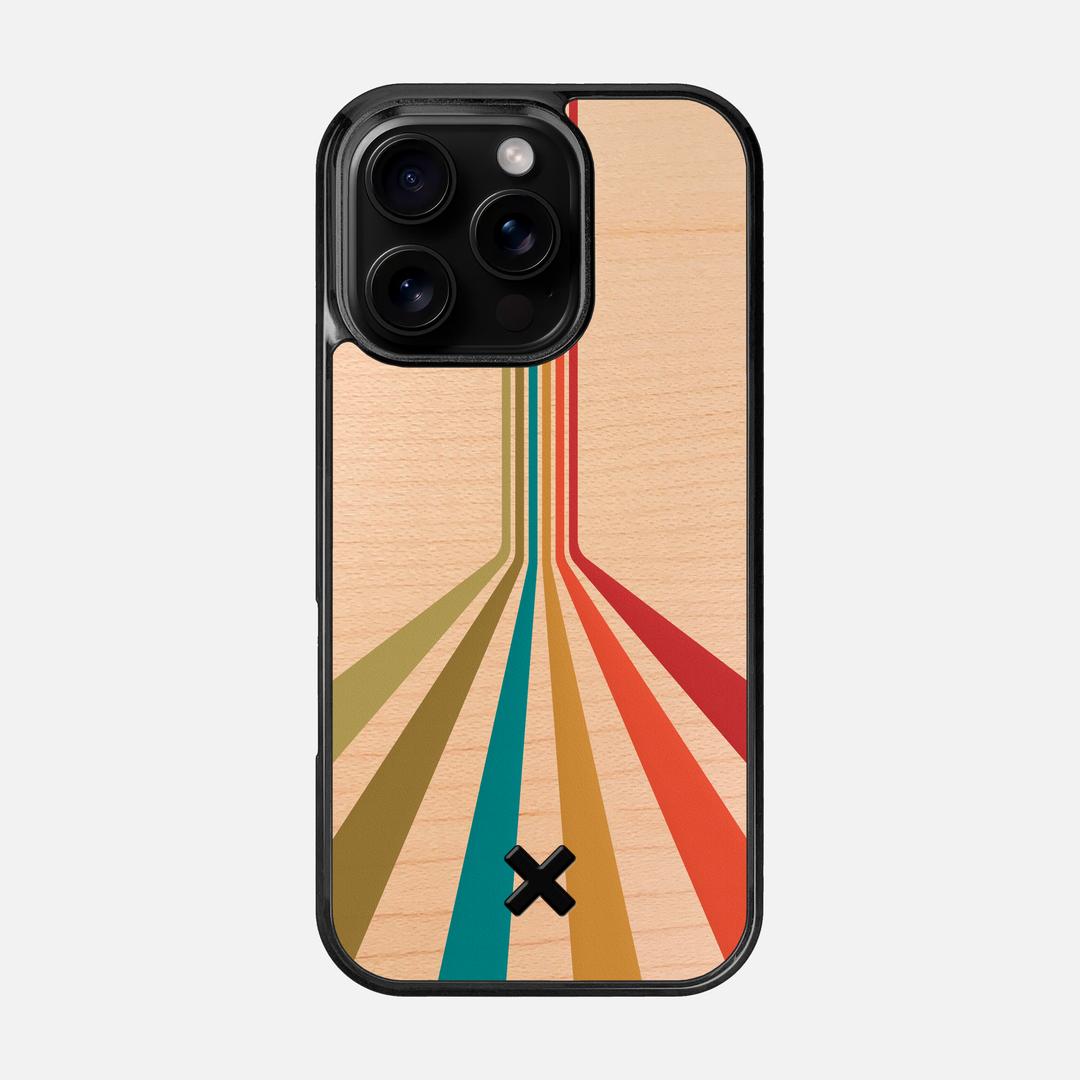 Beam Case for the Apple iPhone 16 Pro featuring a UV Printed Maple Wood backer with the Keyway X Mark#Phone Model_iPhone 16 Pro