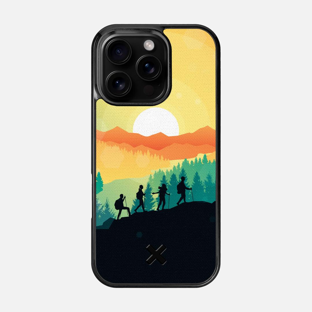 Expedition Case for the Apple iPhone 16 Pro featuring a UV Printed Cotton Canvas backer with the Keyway X Mark#Phone Model_iPhone 16 Pro