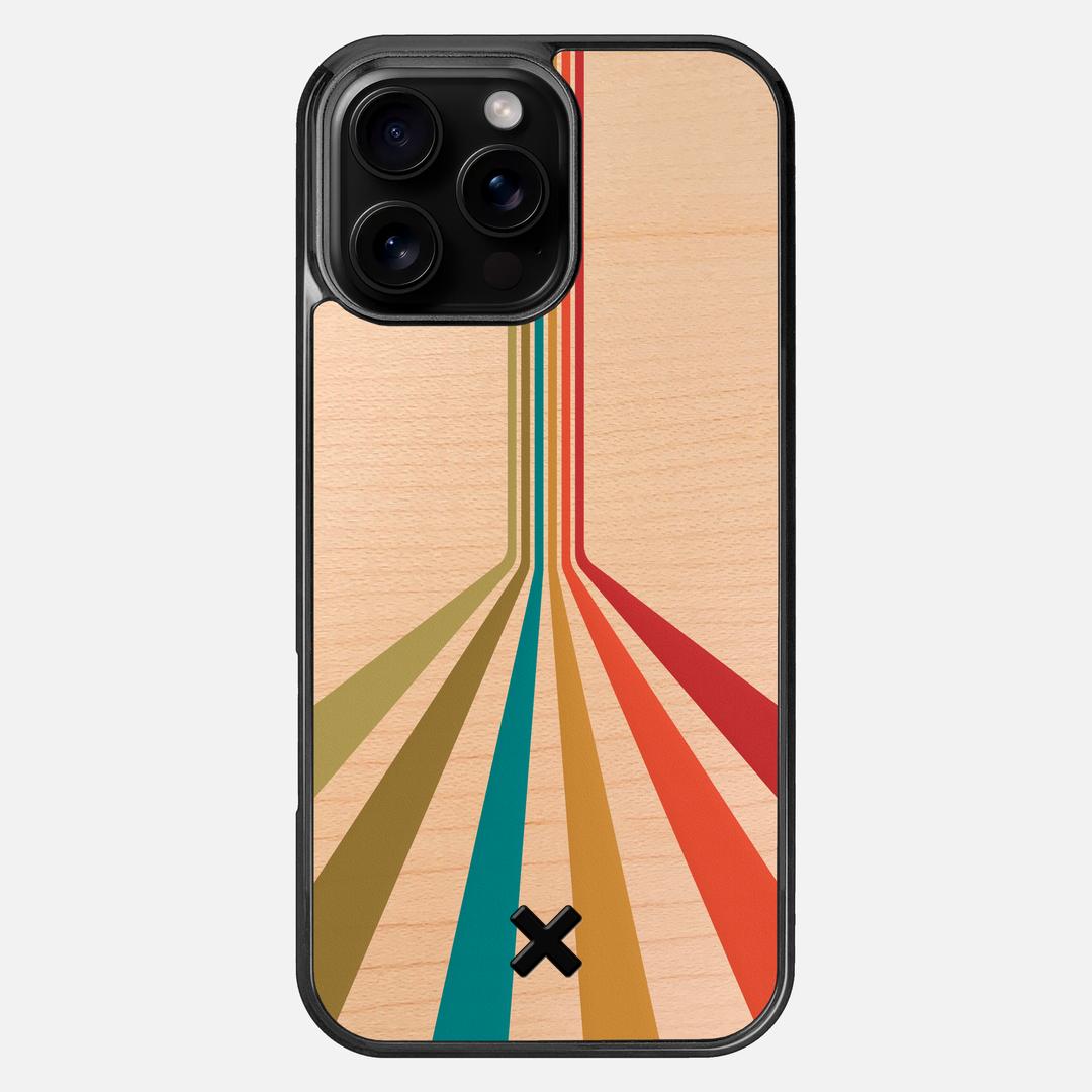 Beam Case for the Apple iPhone 16 Pro Max featuring a UV Printed Maple Wood backer with the Keyway X Mark#Phone Model_iPhone 16 Pro Max
