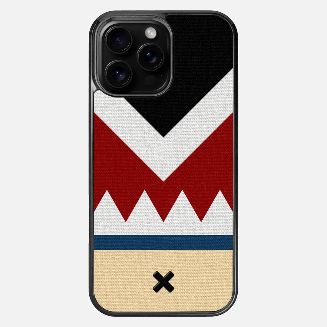 Cove Case for the Apple iPhone 16 Pro Max featuring a UV Printed Cotton Canvas backer with the Keyway X Mark#Phone Model_iPhone 16 Pro Max