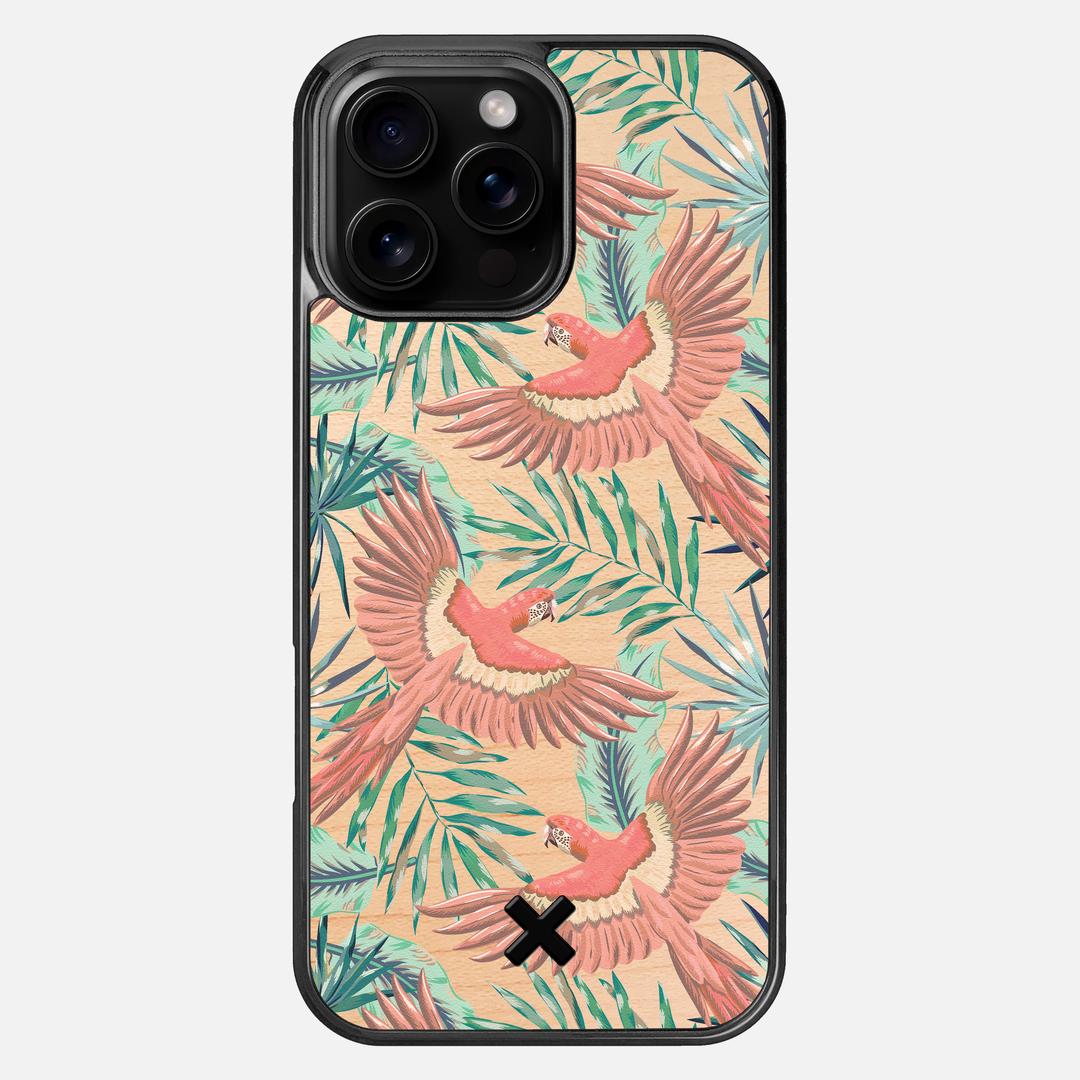 Paradise Case for the Apple iPhone 16 Pro Max featuring a UV Printed Maple Wood backer with the Keyway X Mark#Phone Model_iPhone 16 Pro Max