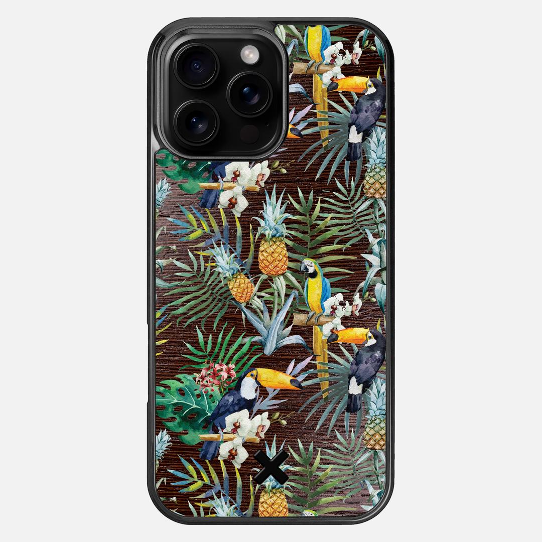 Tropic Case for the Apple iPhone 16 Pro Max featuring a UV Printed and Wenge Wood backer with the Keyway X Mark#Phone Model_iPhone 16 Pro Max