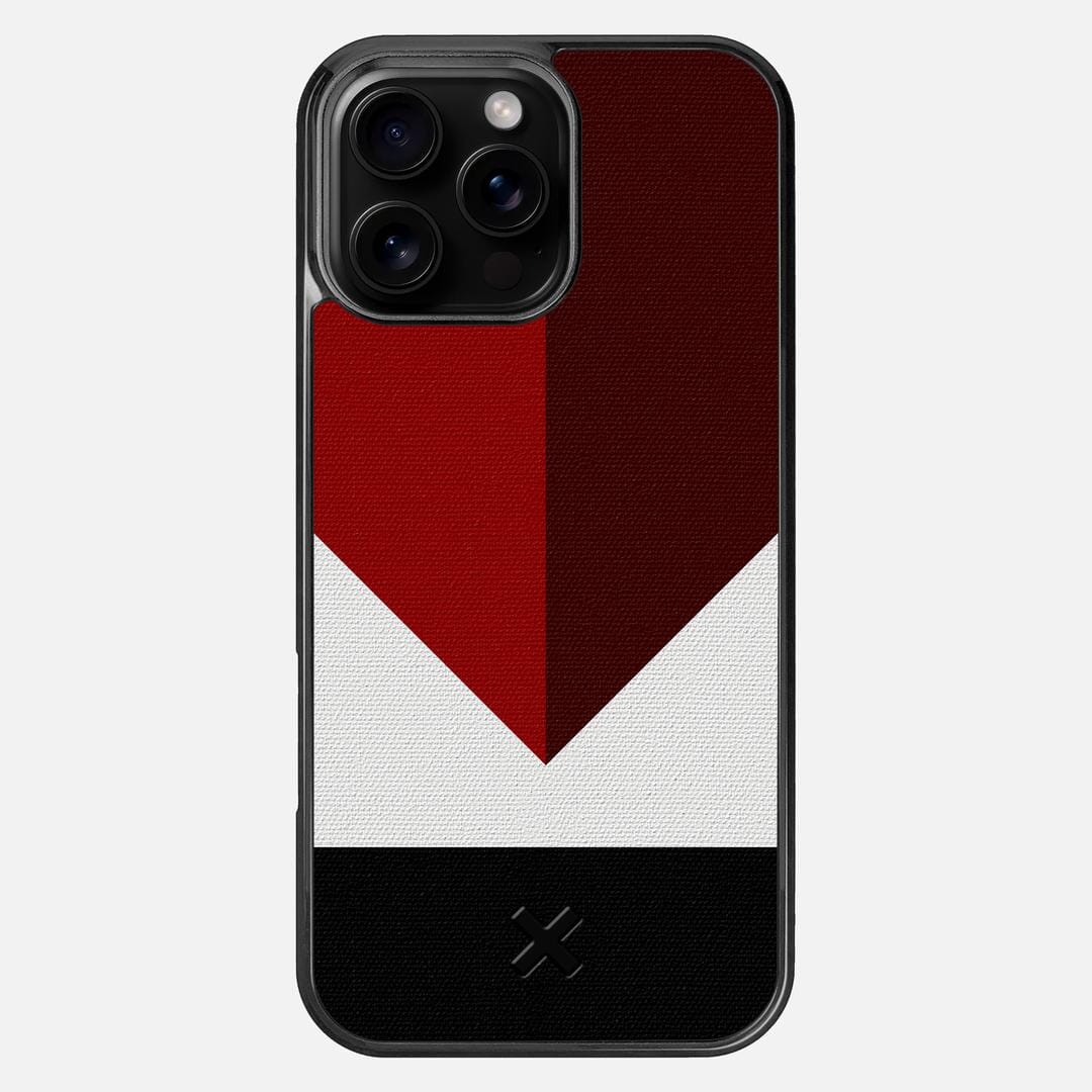 Valley Case for the Apple iPhone 16 Pro Max featuring a UV Printed Cotton Canvas backer with the Keyway X Mark#Phone Model_iPhone 16 Pro Max