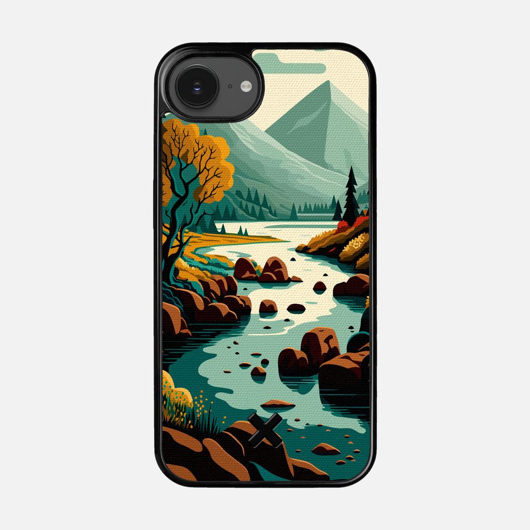 Sanctuary Case for the Apple iPhone 16e featuring a UV Printed Cotton Canvas backer with the Keyway X Mark#Phone Model_iPhone 16e