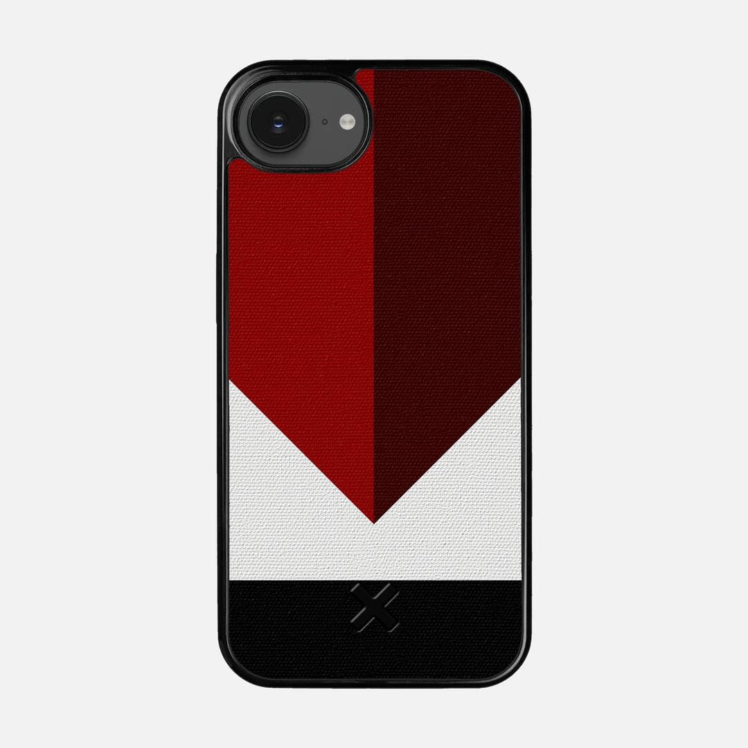 Valley Case for the Apple iPhone 16e featuring a UV Printed Cotton Canvas backer with the Keyway X Mark#Phone Model_iPhone 16e