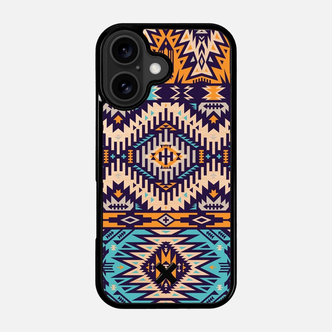 Aztec Case for the Apple iPhone 17 featuring a UV Printed Maple Wood backer with the Keyway X Mark#Phone Model_iPhone 17