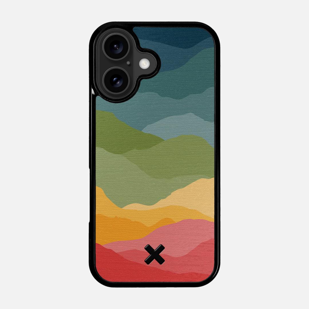 Gamut Case for the Apple iPhone 17 featuring a UV Printed Wenge Wood backer with the Keyway X Mark#Phone Model_iPhone 17