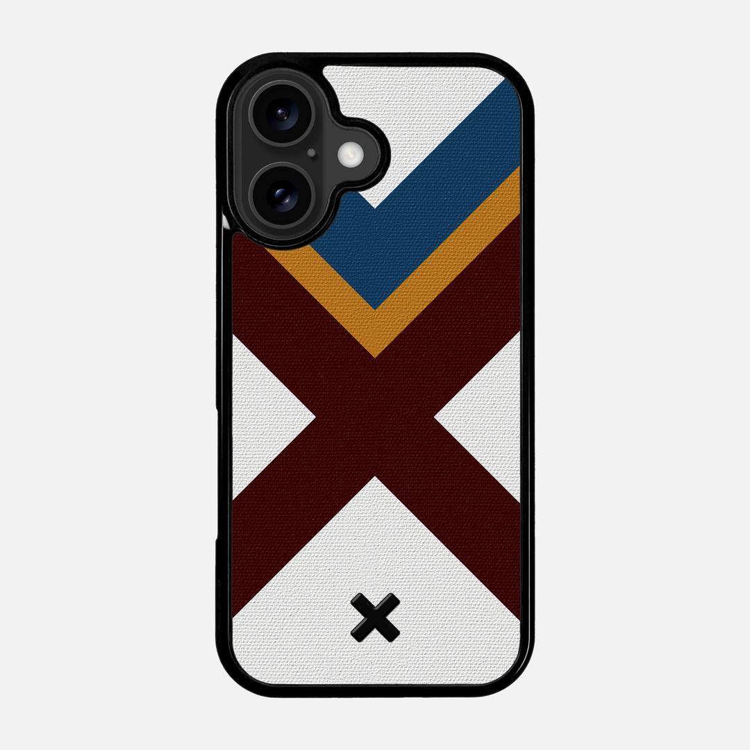 Range Case for the Apple iPhone 17 featuring a UV Printed Cotton Canvas backer with the Keyway X Mark#Phone Model_iPhone 17